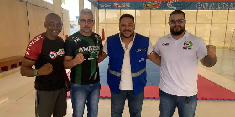 Federação de Muay Thai promove workshop gratuito da modalidade na Usina da Paz do Guamá